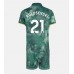 Maillot de foot Tottenham Hotspur Dejan Kulusevski #21 Troisième vêtements enfant 2024-25 Manches Courtes (+ pantalon court)